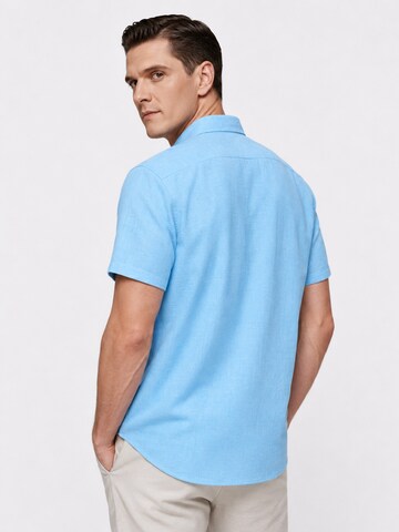 ALLTHEMEN Comfort Fit Hemd 'Leichtmut'‌‌ in Blau