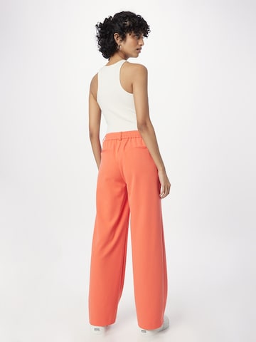 Wide leg Pantaloni 'Lisa' di OBJECT in arancione