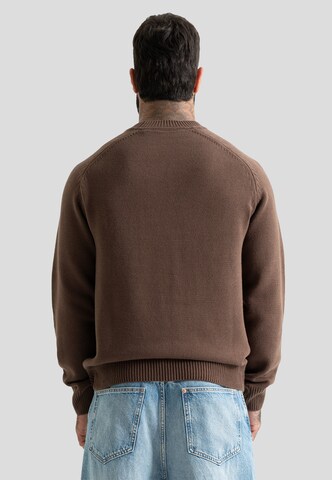 Lonsdale London - Pullover 'Southbury' em castanho