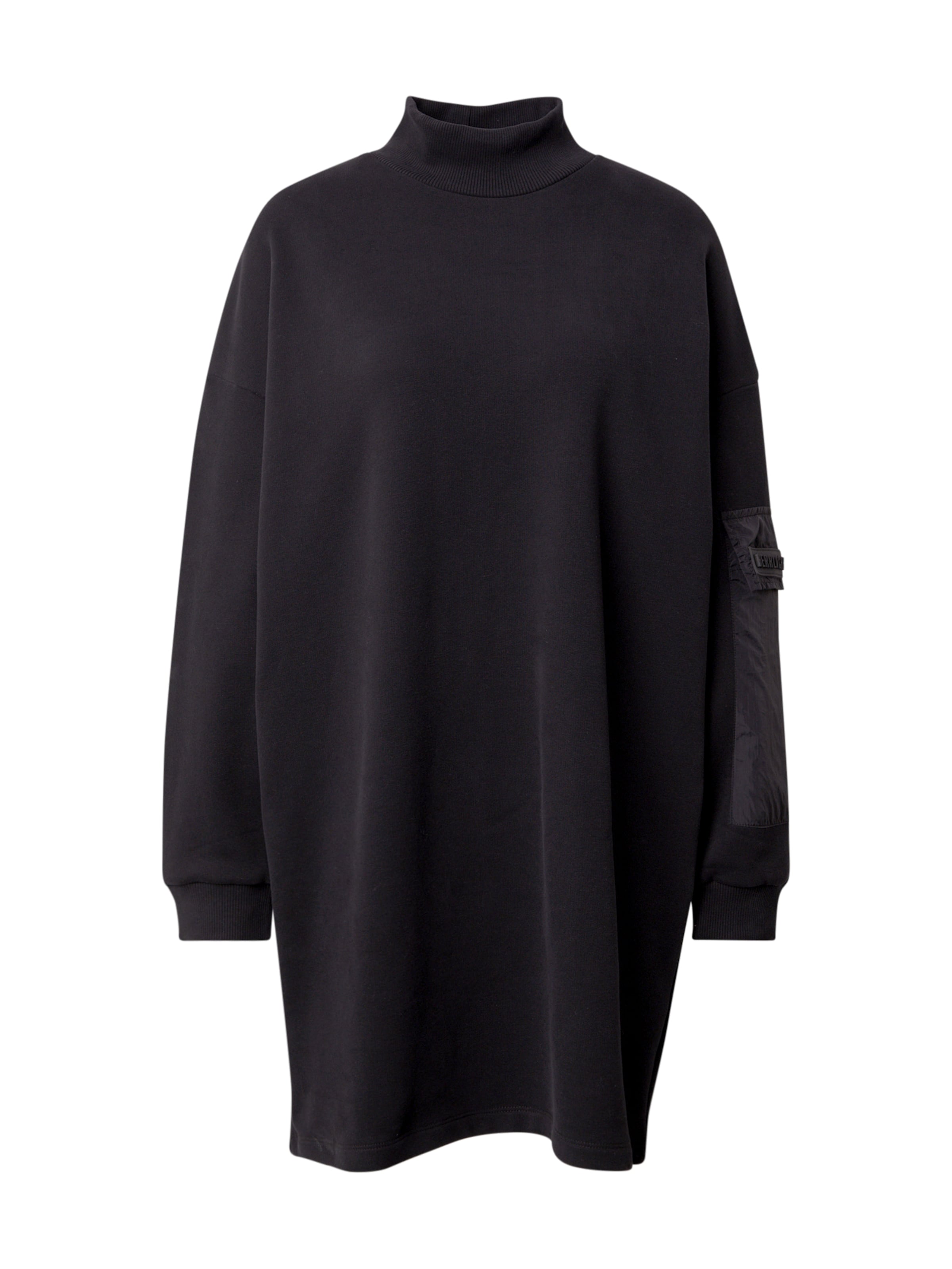 Herrlicher Kootud kleit 'Maryana', värv must: eest vaates