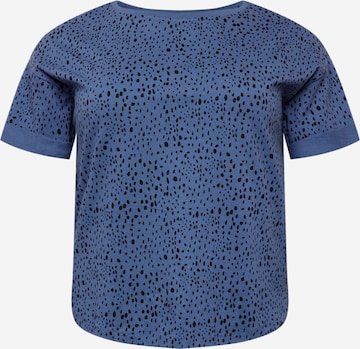 ONLY Carmakoma Shirts 'KAYLEE' i blå: forside