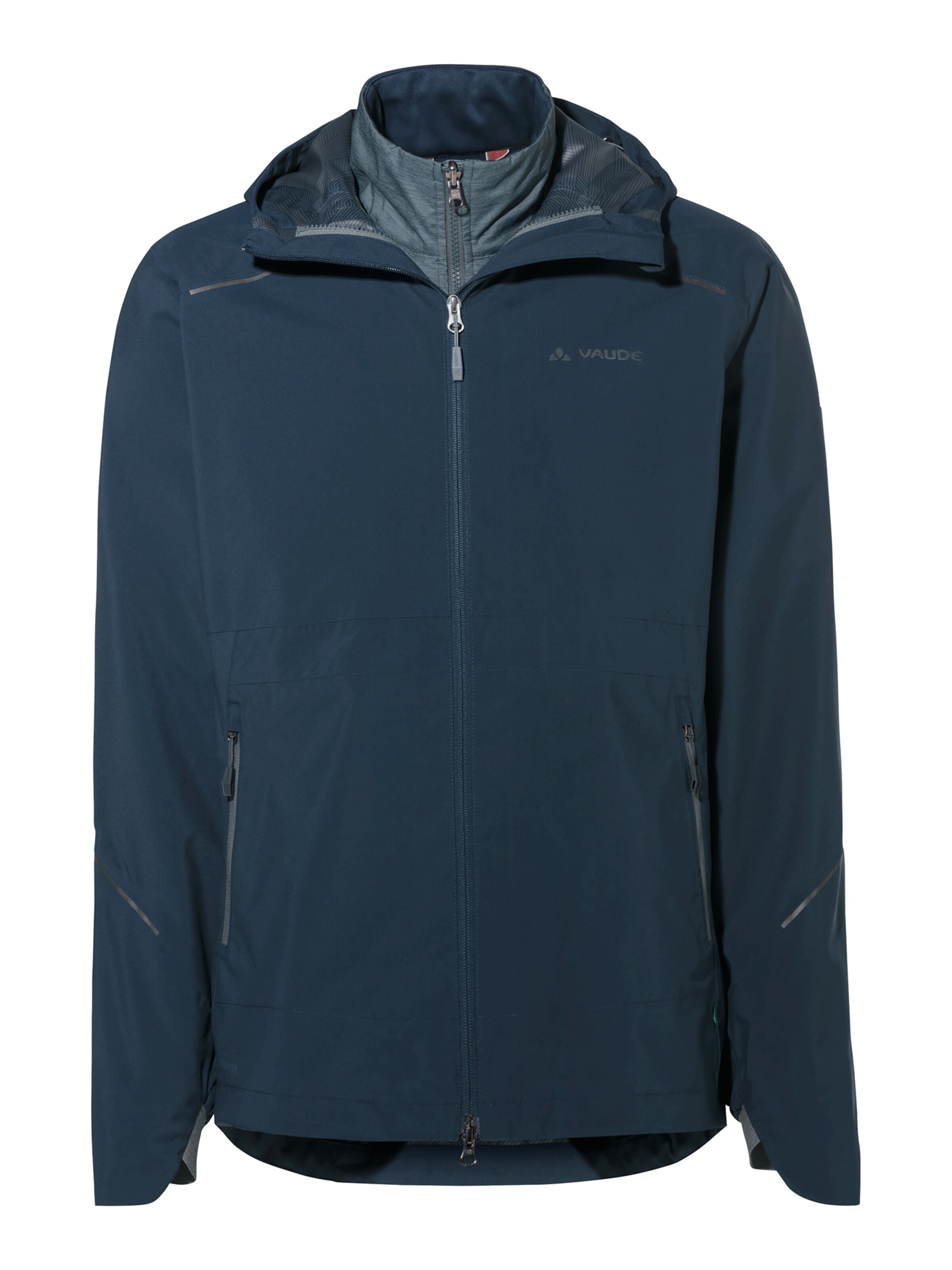 VAUDE Outdoorjacke 'Yaras' in Blau: Vorderseite