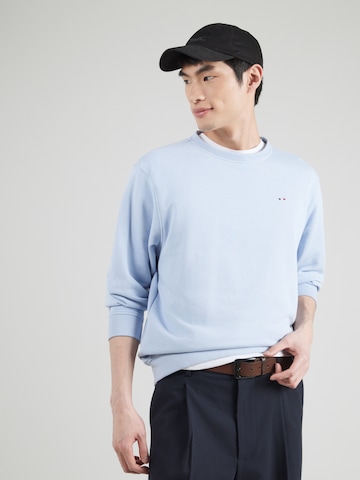 Sweat-shirt HECHTER PARIS en bleu : devant