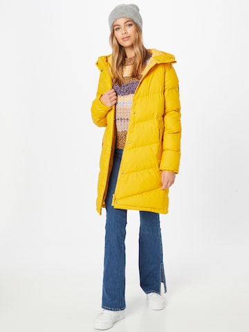 Derbe Winter Coat in Yellow
