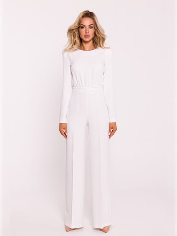 made of emotion - Jumpsuit en beige