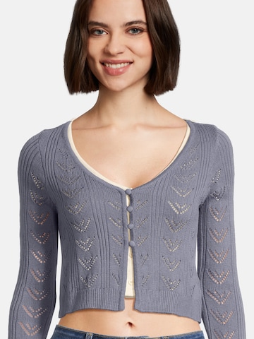 AÉROPOSTALE Knit cardigan in Grey