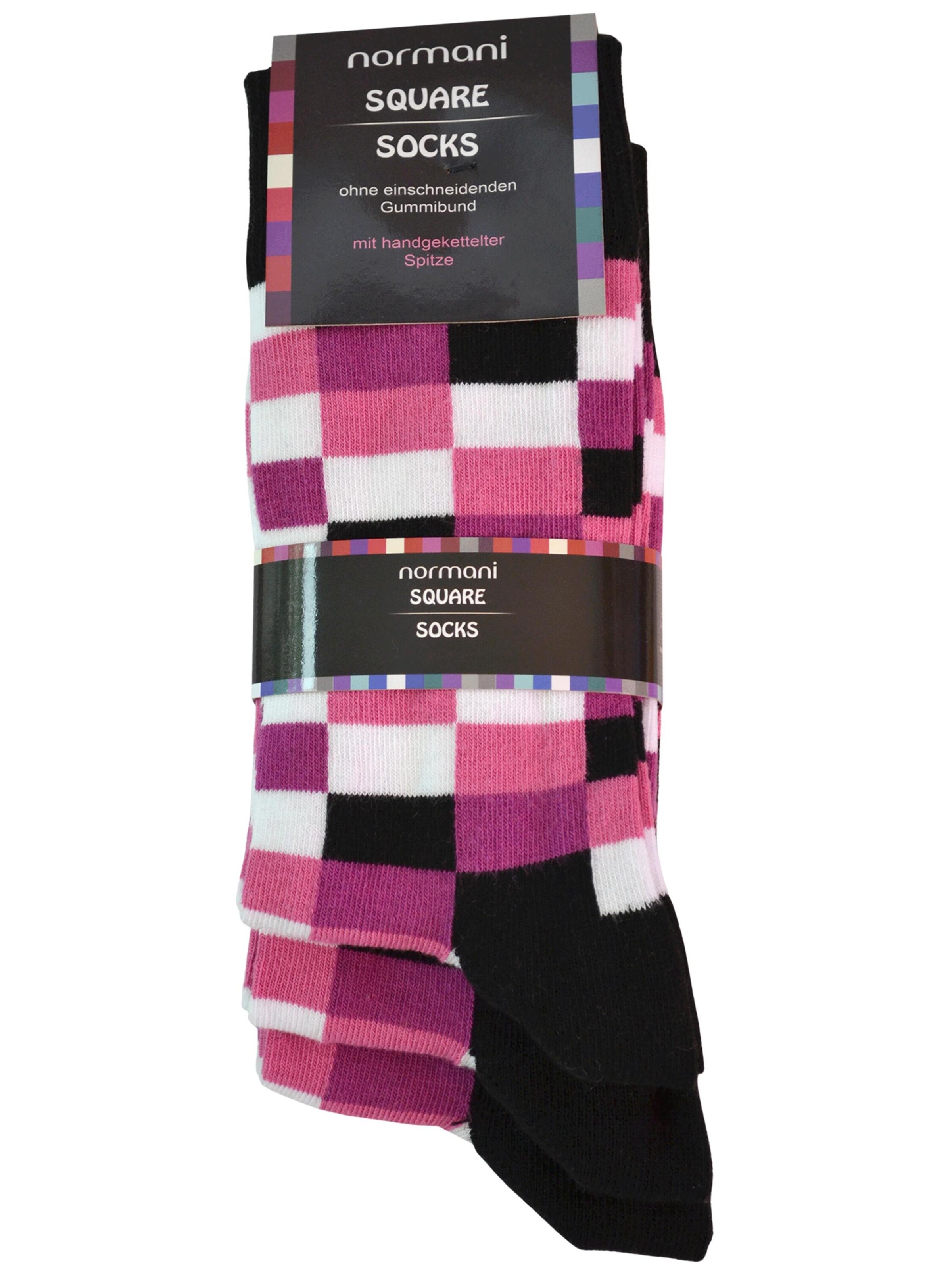 normani Socken 'Square' in Lila