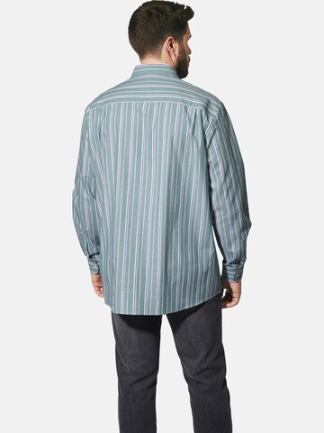 Charles Colby Comfort fit Overhemd in Blauw