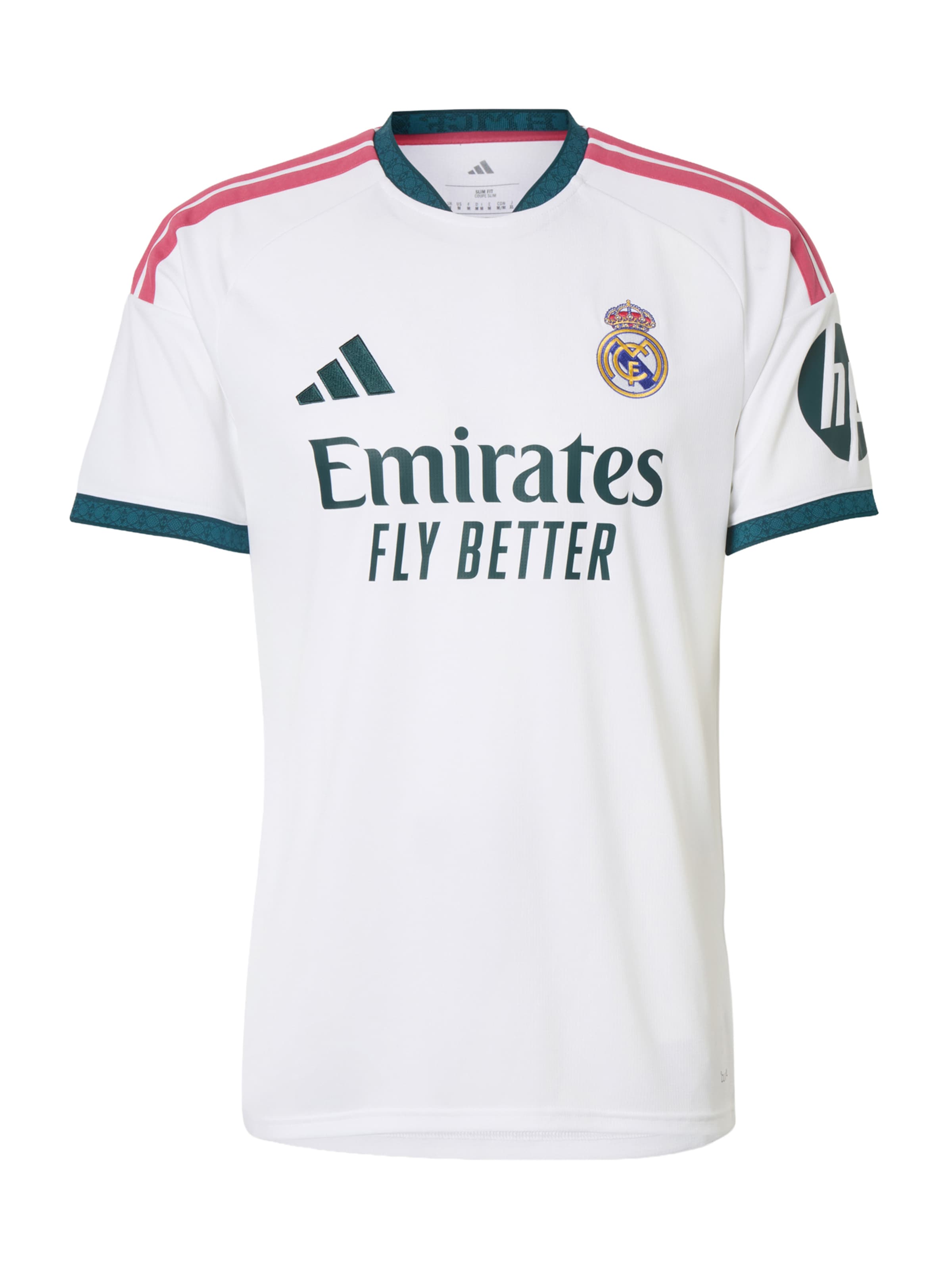 ADIDAS PERFORMANCE Trikot 'REAL H' in M in smaragd / magenta / schwarz / weiß, Produktansicht