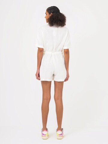 FRESHLIONS Jumpsuit 'Livia' in Weiß