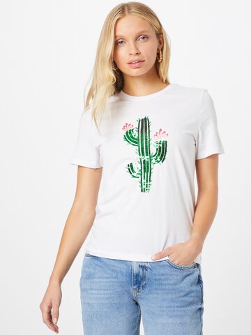 T-shirt 'KITA' ONLY en blanc : devant