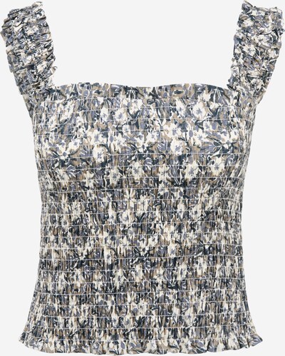 Top 'VANESSA' OBJECT Petite di colore beige / blu notte / blu colomba / bianco, Visualizzazione prodotti