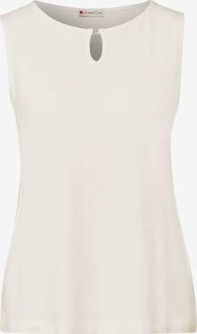 balta STREET ONE Palaidinė be rankovių: priekis