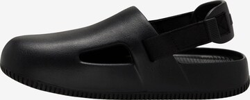 Nike Sportswear Сабо 'Calm' в Черный: спереди