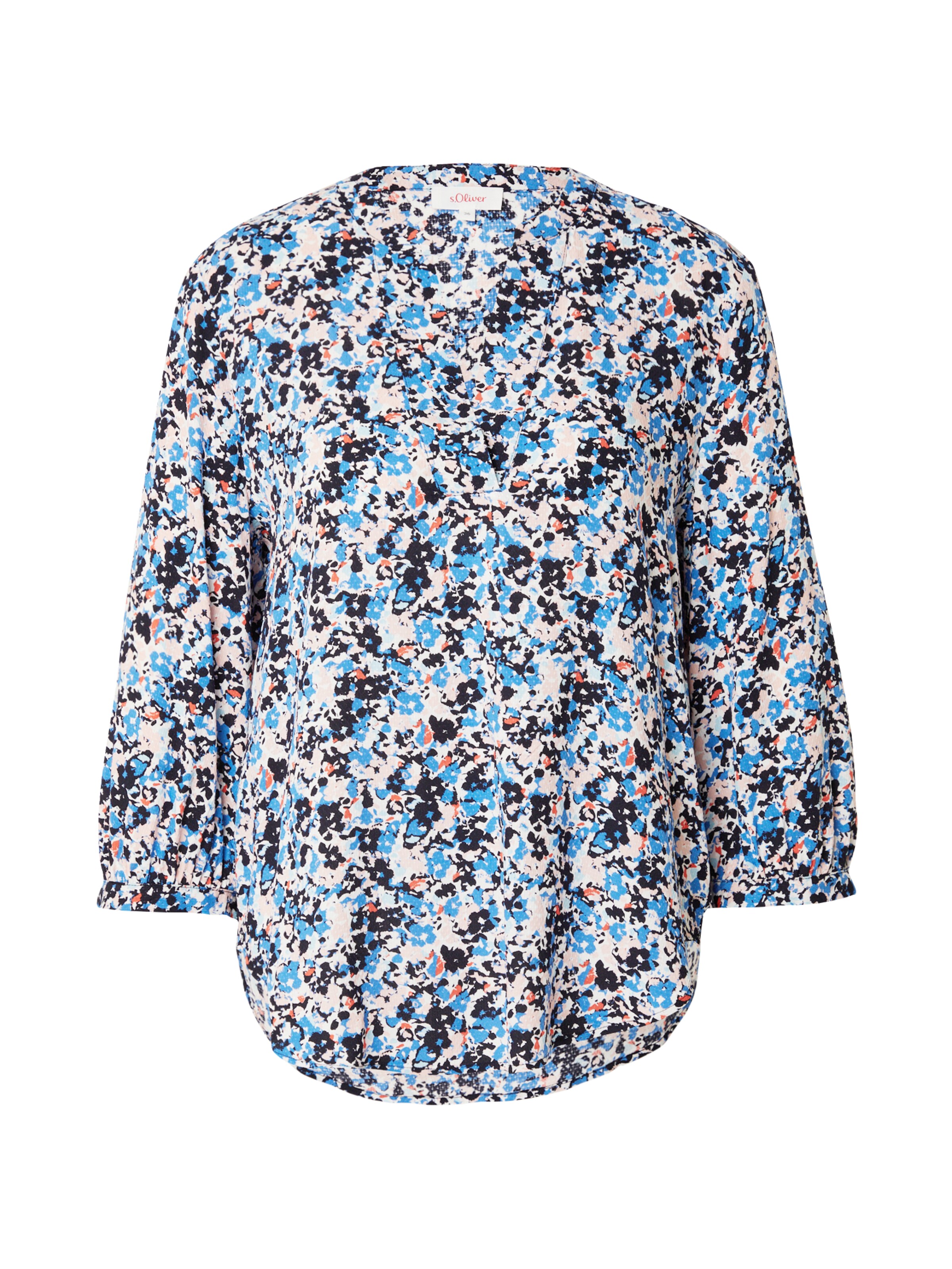 s.Oliver Bluse in Blau: Vorderseite