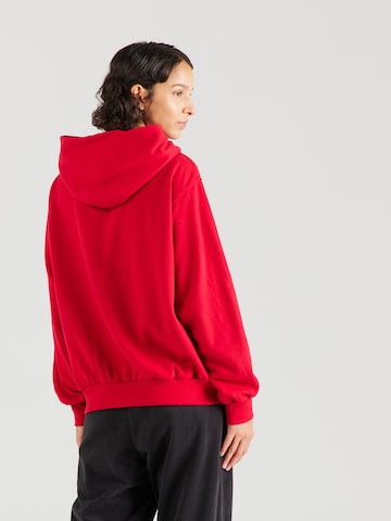 HOLLISTERSweater majica - crvena boja
