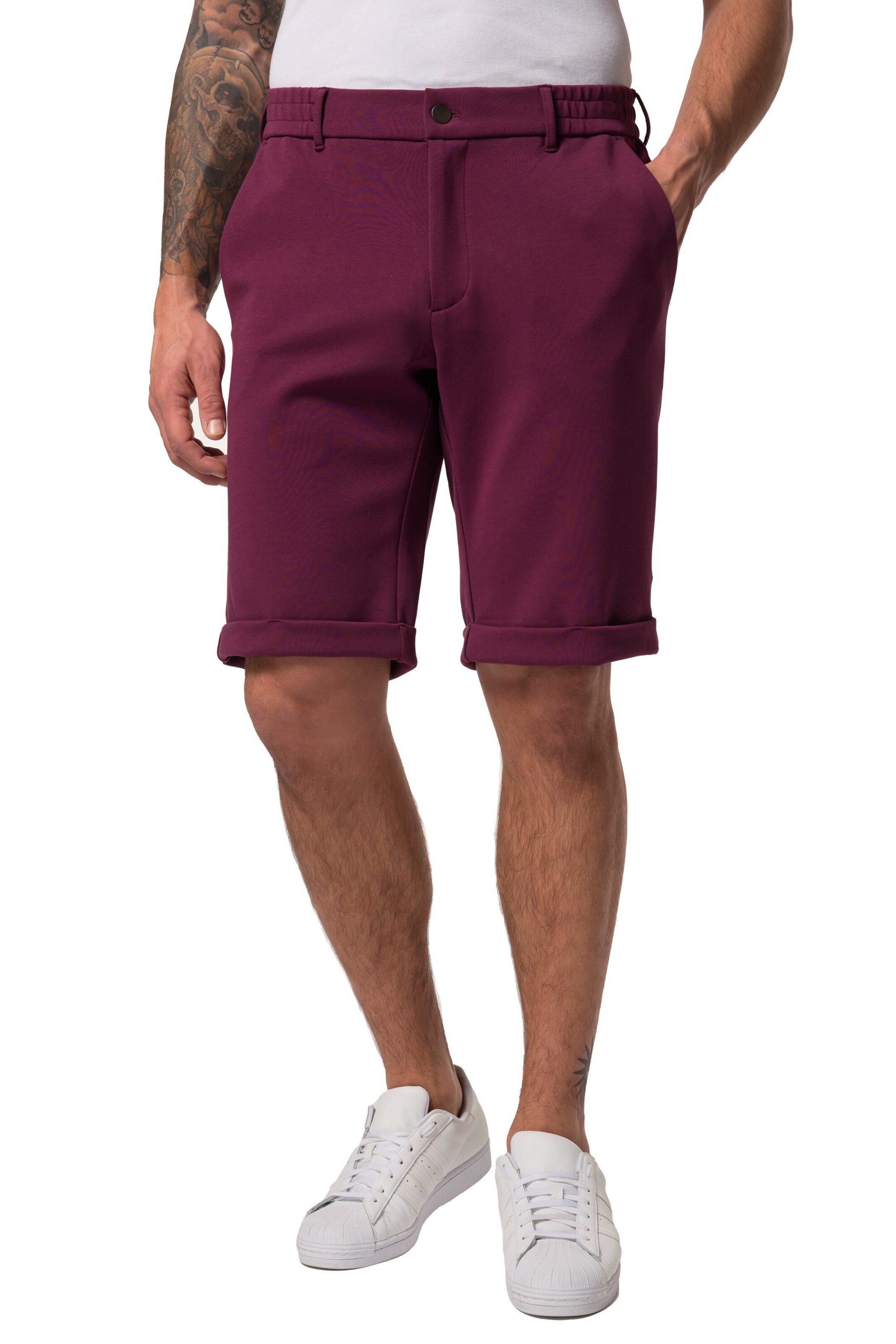 JP1880 Regular Pants in Red: front