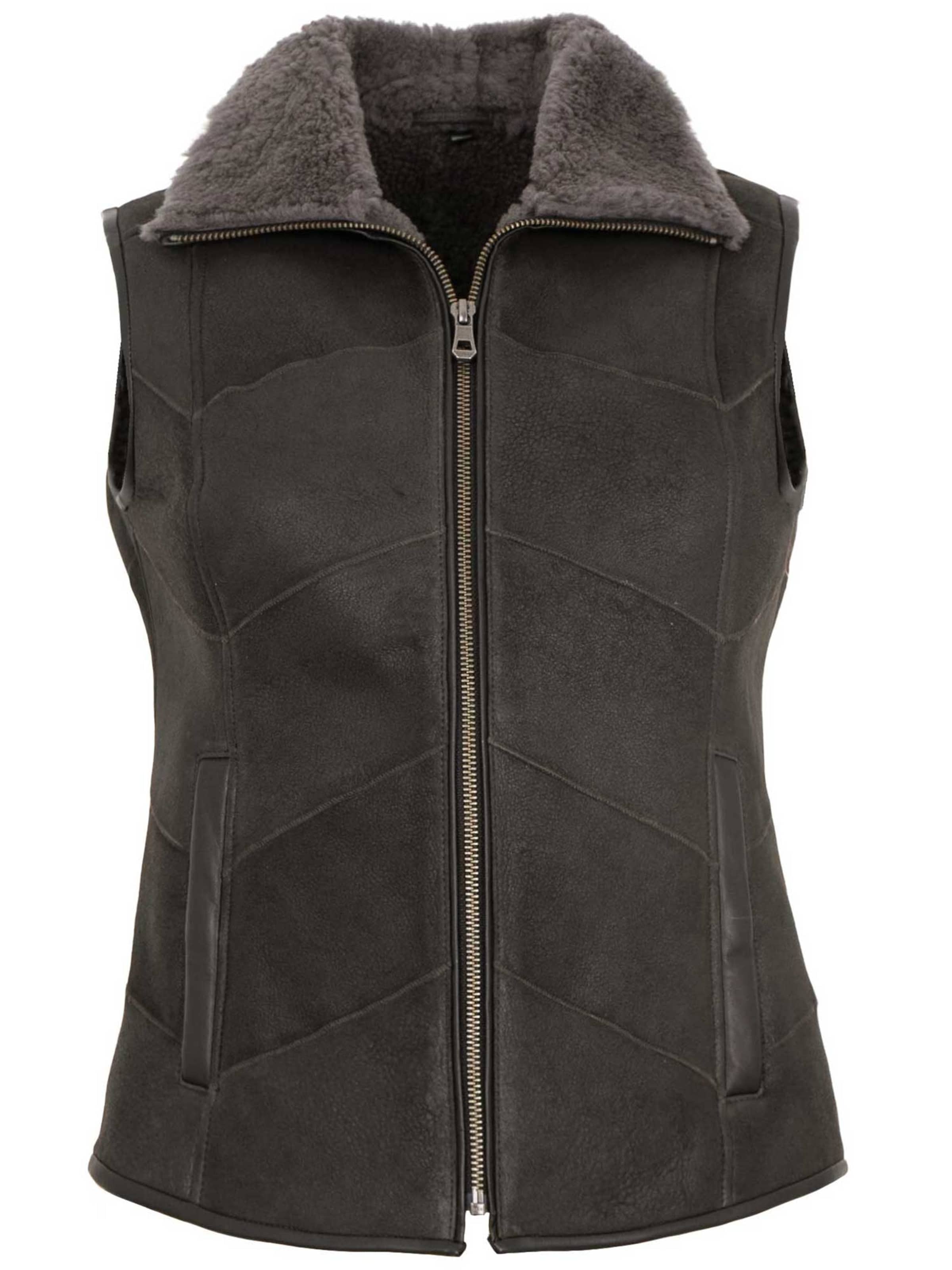MADDOX Vest 'Mariel' in Grey: front