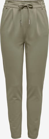 žalia ONLY Prigludęs Klostuotos kelnės 'Poptrash': priekis