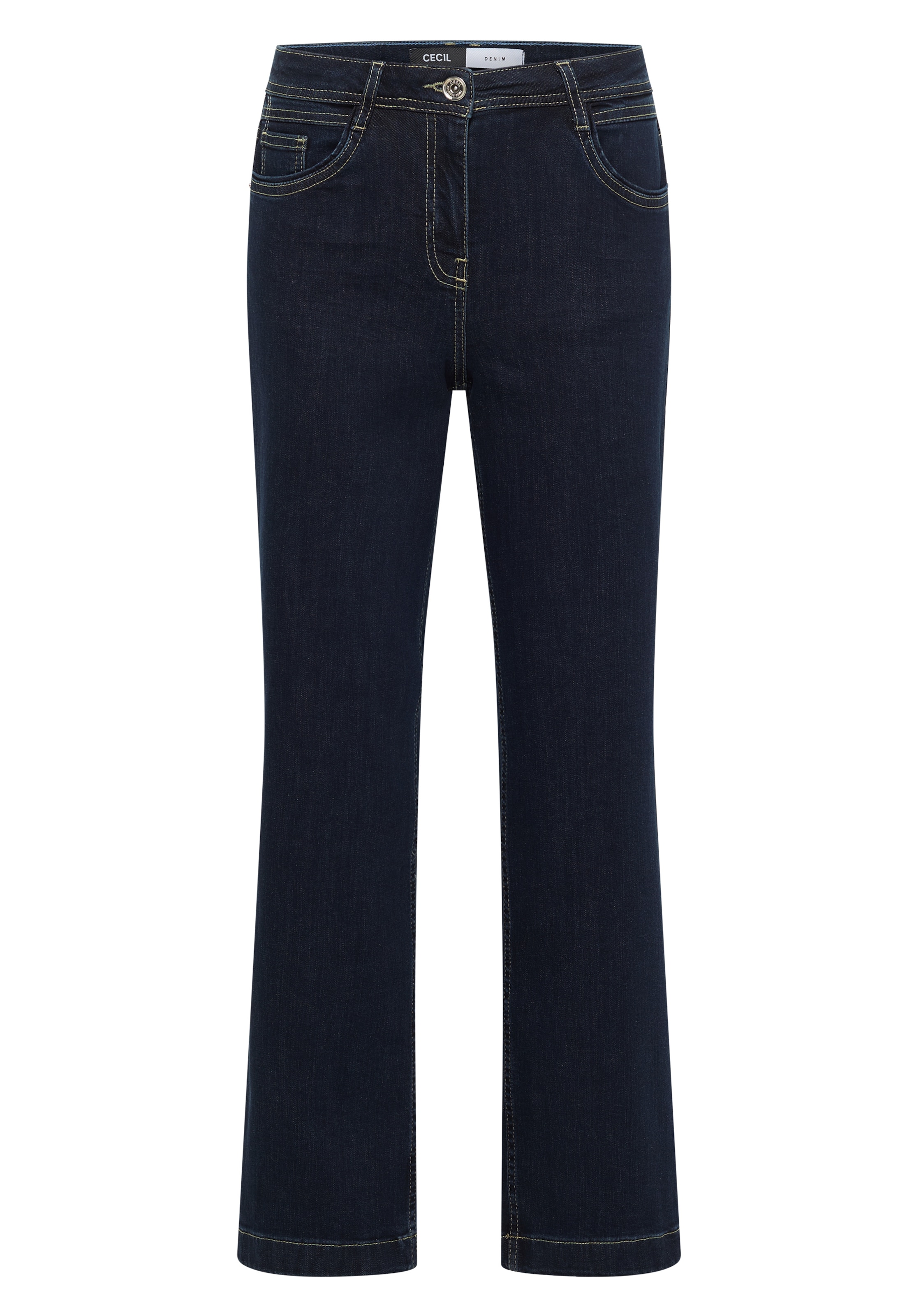STREET ONE Flared Jeans in Blau: Vorderseite