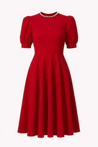 WOMAN VISION Kleid in Rot: Vorderseite