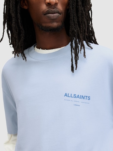 AllSaints Μπλουζάκι 'ACCESS' σε μπλε