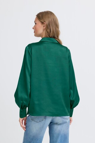 ICHI Bluse in Grün