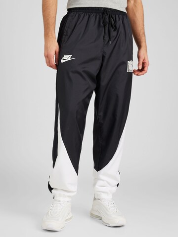 NIKE Конический (Tapered) Спортивные штаны 'START5' в Черный: спереди