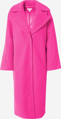 Warehouse Between-Seasons Coat in Pink: front