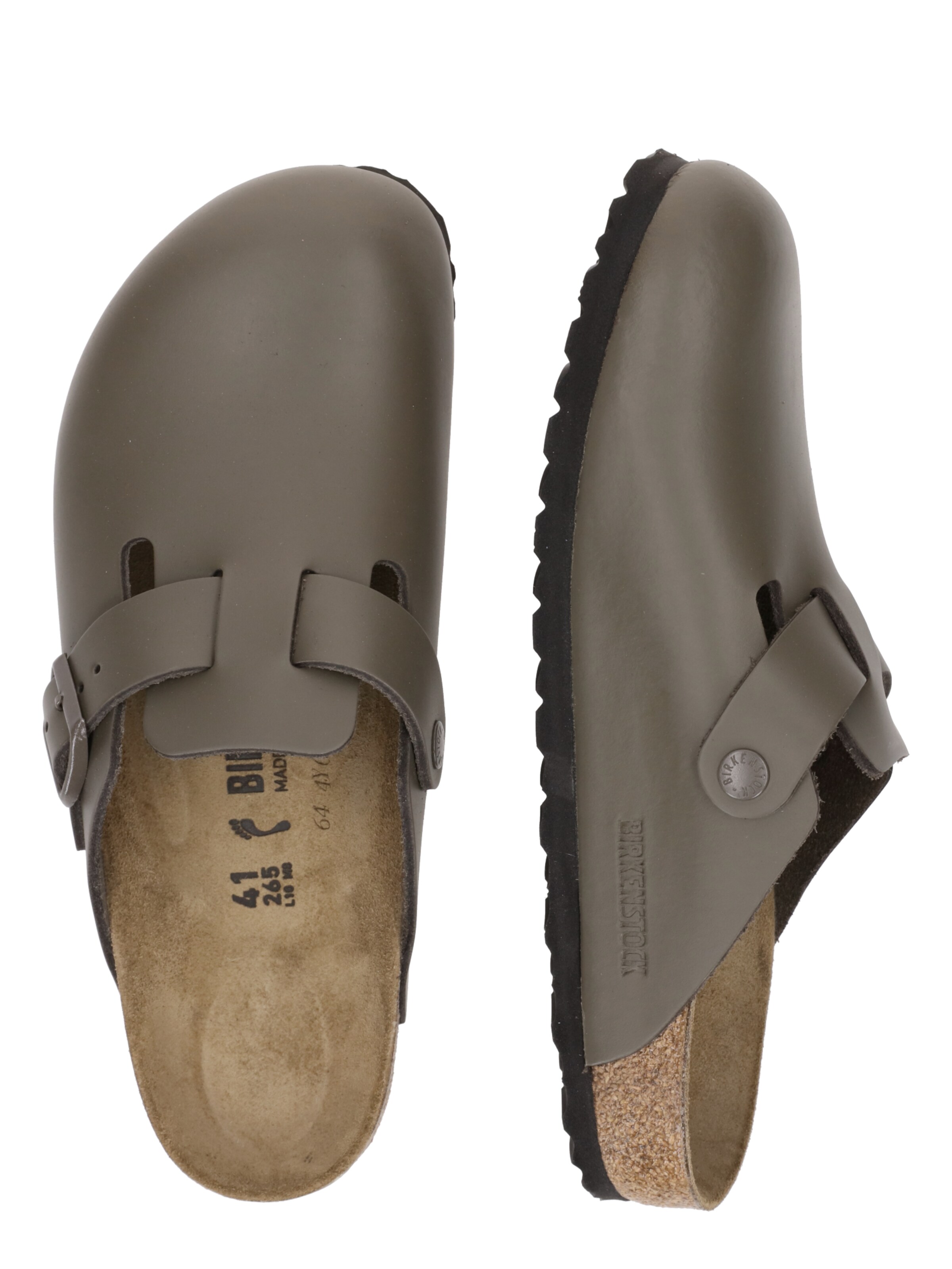 Zoccoletto 'Boston' di BIRKENSTOCK in grigio