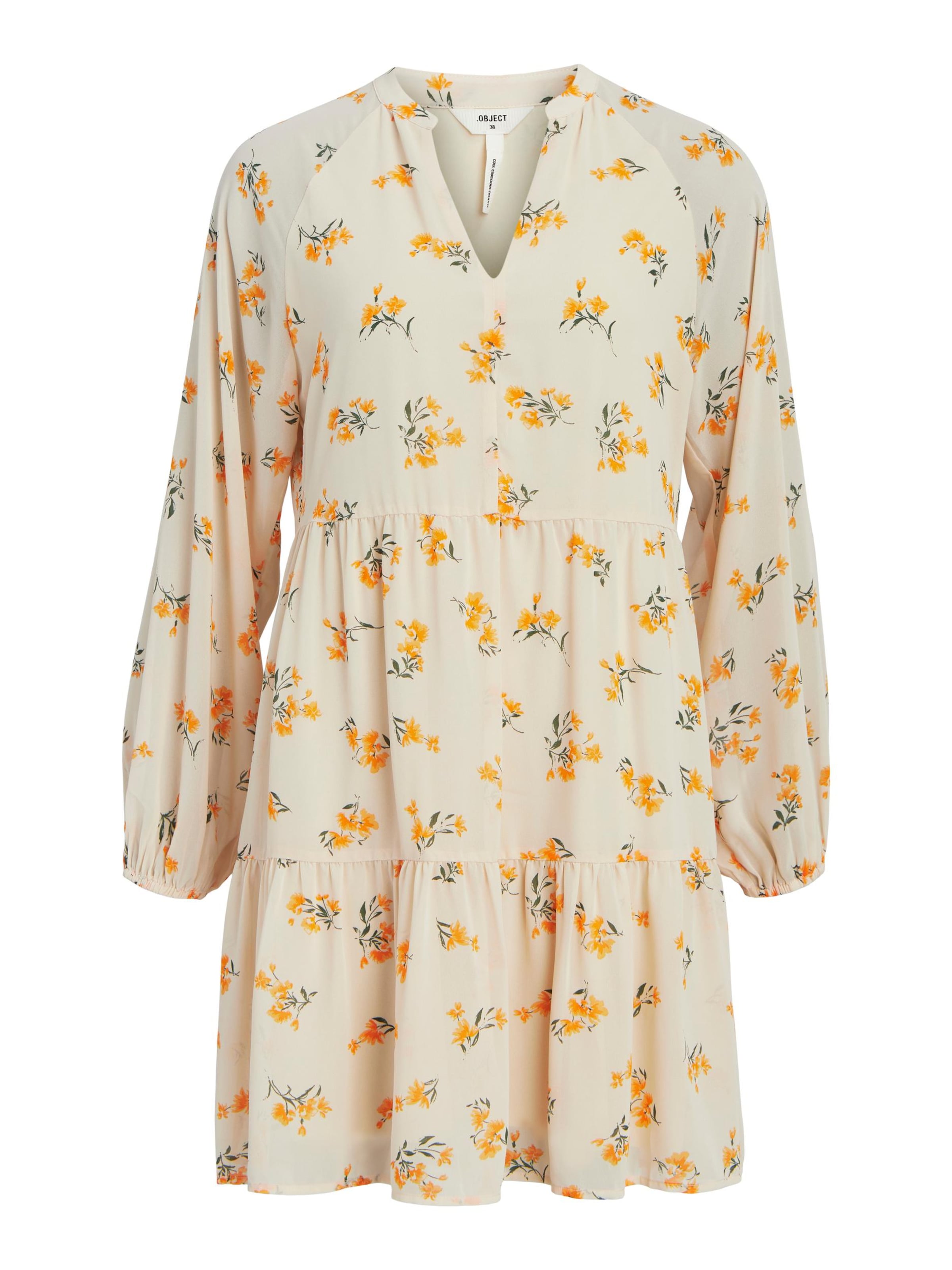 OBJECT Dress 'MILA GIA' in Beige: front