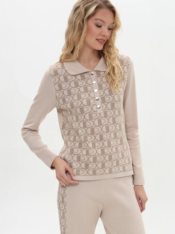 Passioni Sweater in Beige