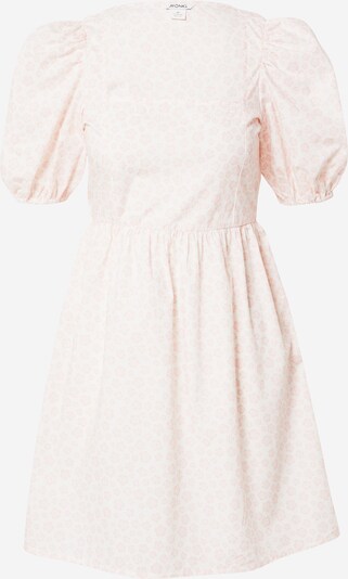 Monki Καλοκαιρινό φόρεμα σε ρόδινο / λευκό, Άποψη προϊόντος