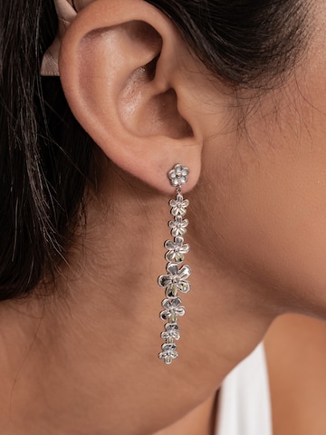 Hey Happiness Ohrringe 'Daisy Cascade' in Silber
