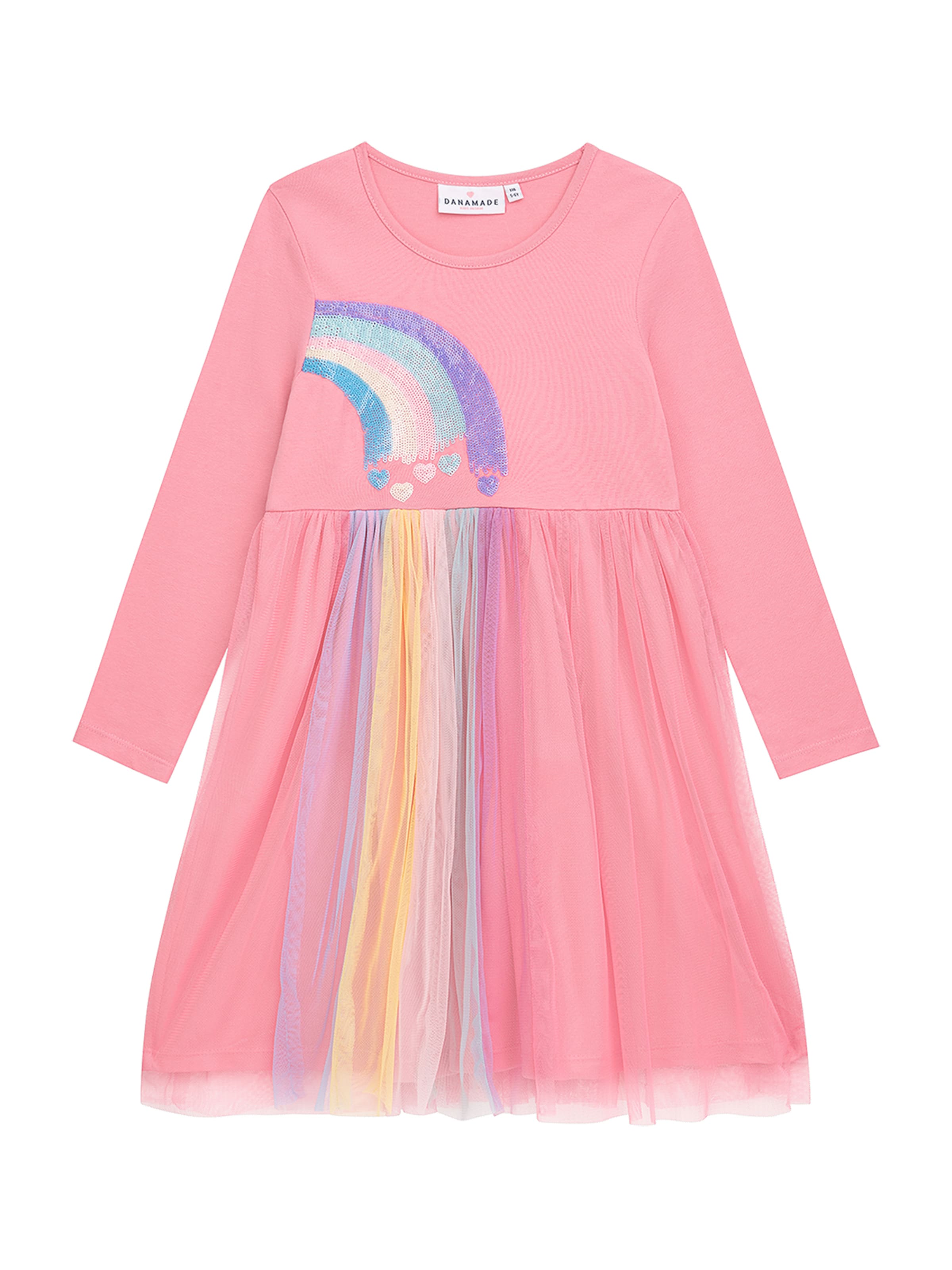 Danamade Платье в Ярко-розовый: спереди