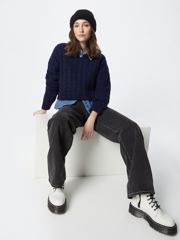 LEVI'S ® Пуловер 'Rae Cropped Sweater' в синьо