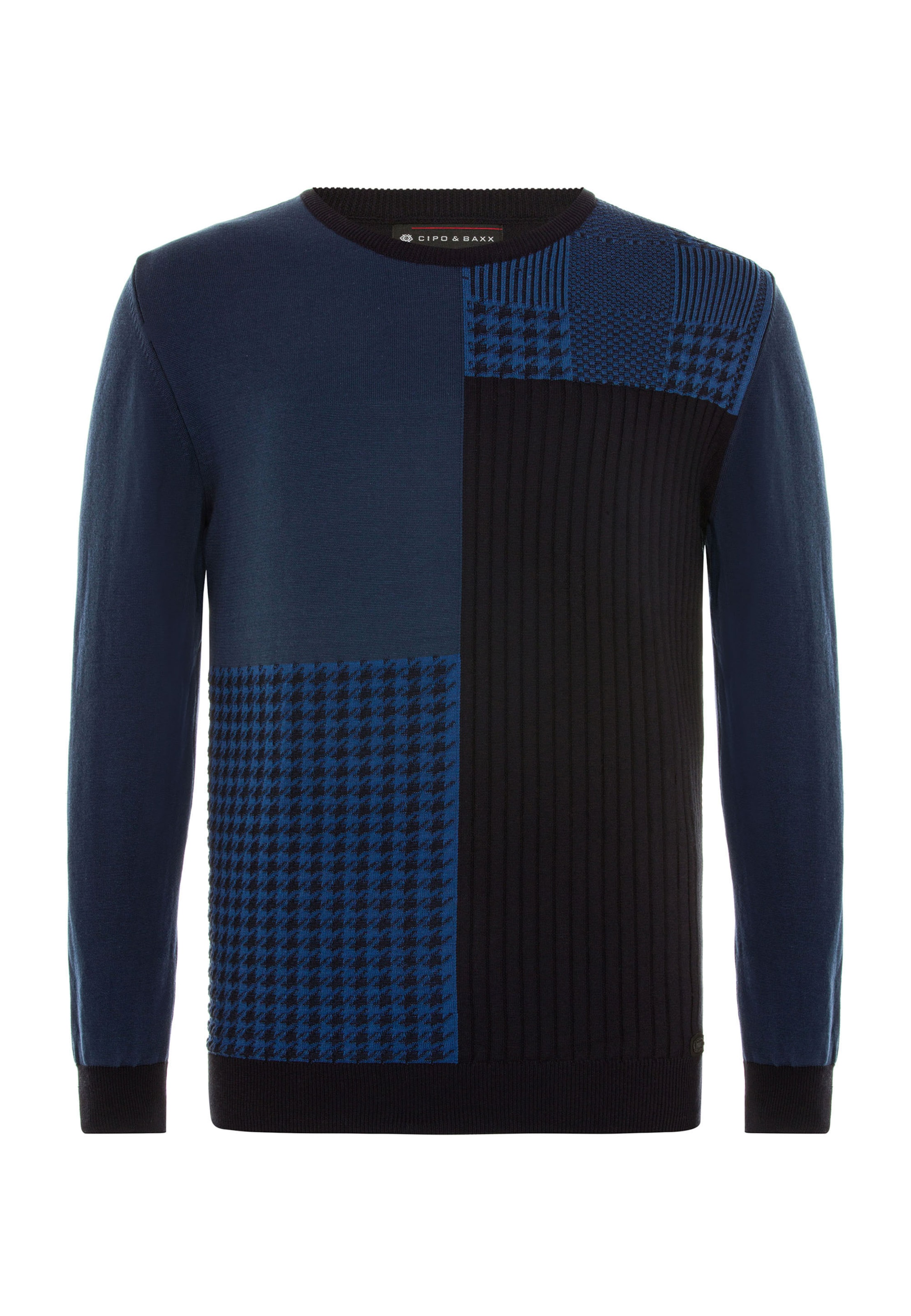 CIPO & BAXX Pullover in Blau: Vorderseite