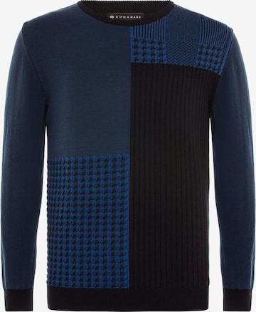 CIPO & BAXX Sweater in Blue: front