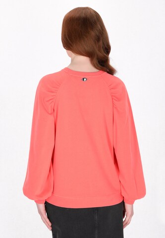 DreiMaster Vintage Sweatshirt 'Classic Look' in Orange