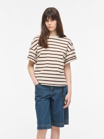 T-shirt ROUGE EDIT en beige : devant