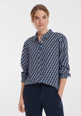 OPUS Bluse in Blau: predná strana