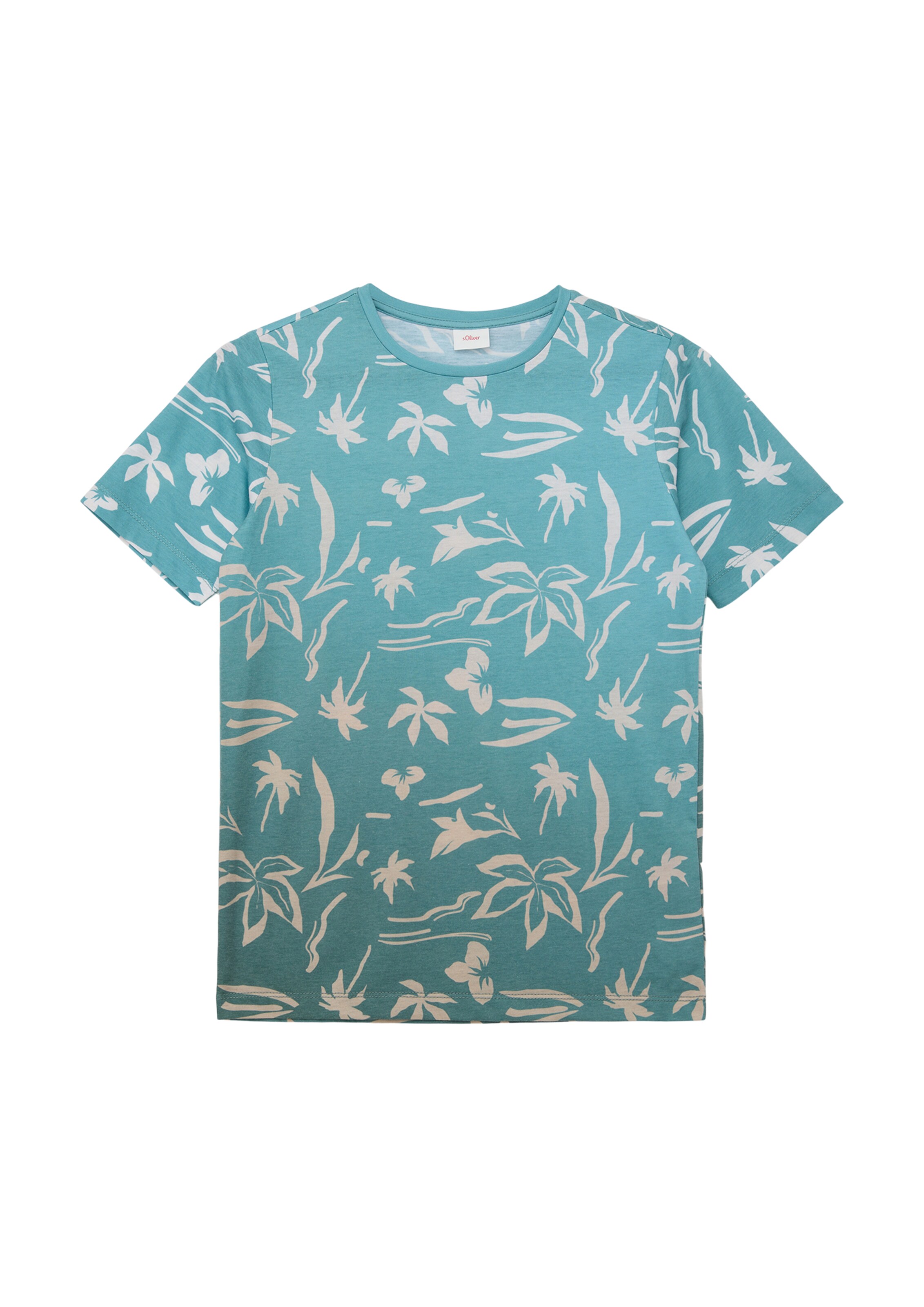 zils s.Oliver T-Krekls: no priekšpuses