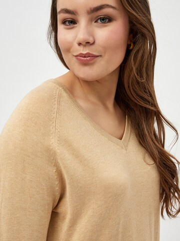 Pullover 'Tana' di Peppercorn in beige