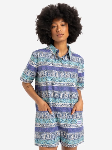 Combinaison QUIKSILVER en bleu : devant