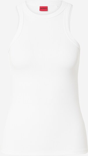 HUGO Top en negro / blanco, Vista del producto