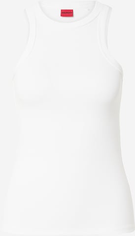 Top di HUGO Red in bianco: frontale