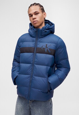 Calvin Klein Jeans Χειμερινό μπουφάν σε μπλε
