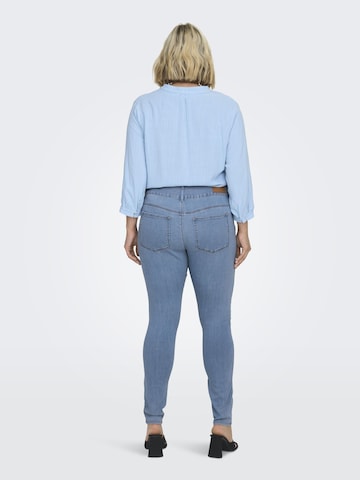 ONLY Carmakoma Skinny Jeans 'Anna' in Blauw