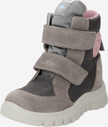 NATURINO Snowboots 'GEMINAE' in Grijs: voorkant