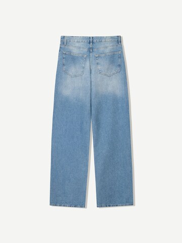 Loosefit Jean Bershka en bleu